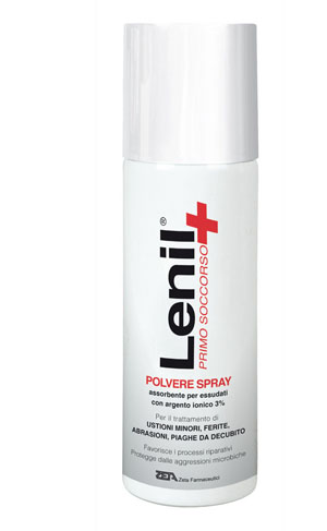 LENIL PRIMO SOCCORSO POLVERE SPRAY 125 G - Farmacia Mastrangelo 
