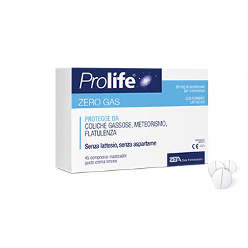 PROLIFE ZEROGAS 45 COMPRESSE - Farmacia Mastrangelo 