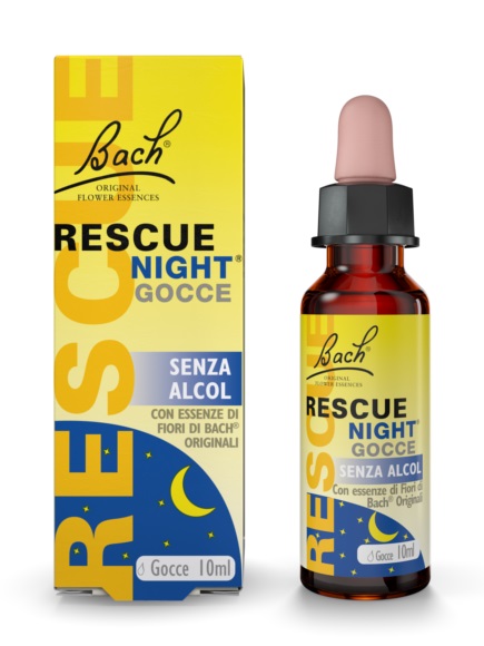 RESCUE ORIGINAL NIGHT SENZA ALCOL GOCCE 10 ML - Farmacia Mastrangelo 