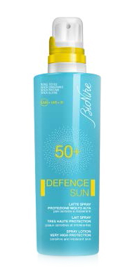 DEFENCE SUN BIONIKE LATTE SPRAY SPF 50+ PROTEZIONE MOLTO ALTA 200 ML - Farmacia Mastrangelo 