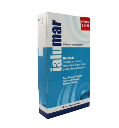 SOLUZIONE ISOTONICA IALUMAR 20 FLACONCINI MONODOSE 5 ML - Farmacia Mastrangelo 