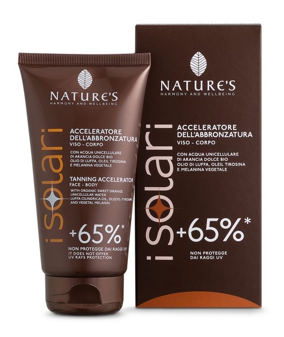 NATURE'S I SOLARI ACCELERATORE DELL'ABBRONZATURA +65% 150 ML - Farmacia Mastrangelo 
