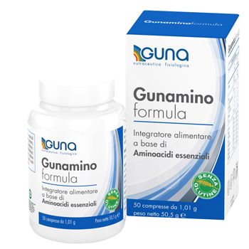 GUNAMINOFORMULA 50 COMPRESSE 50,50 G - Farmacia Mastrangelo 