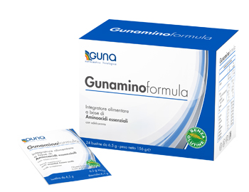 GUNAMINOFORMULA 24 BUSTINE 156 G - Farmacia Mastrangelo 