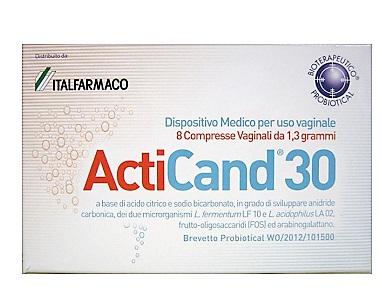 ACTICAND 30 8 COMPRESSE VAGINALI - Farmacia Mastrangelo 