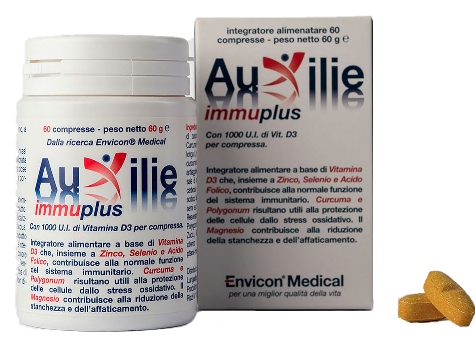 AUXILIE IMMUPLUS DEGLUTIBILE 30 COMPRESSE - Farmacia Mastrangelo 