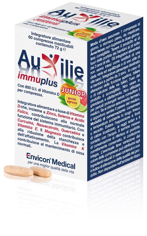 AUXILIE IMMUPLUS JUNIOR 30 COMPRESSE - Farmacia Mastrangelo 