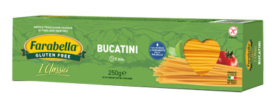 FARABELLA BUCATINI PASTA SENZA GLUTINE 250 G - Farmacia Mastrangelo 