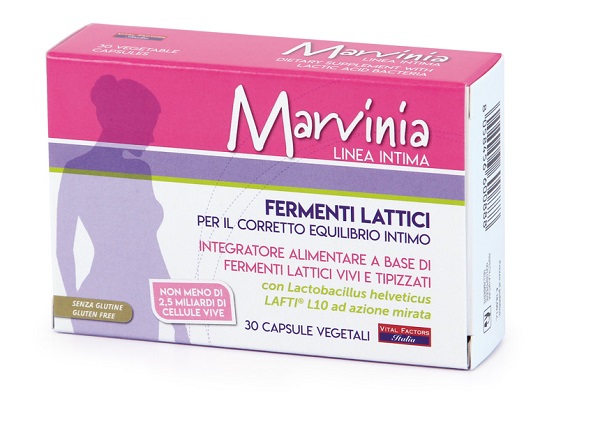MARVINIA FERMENTI LATTICI 30 CAPSULE 9 G - Farmacia Mastrangelo 