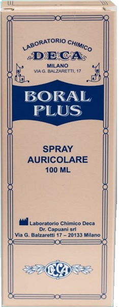 BORAL PLUS SPRAY AURICOLARE 100 ML - Farmacia Mastrangelo 