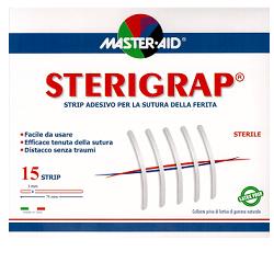 CEROTTO PER SUTURA MASTER-AID STERIGRAP 7,5X0,6 12 PEZZI - Farmacia Mastrangelo 