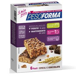 PESOFORMA BARRETTA CEREALI/CIOCCOLATO 12 X 31 G - Farmacia Mastrangelo 