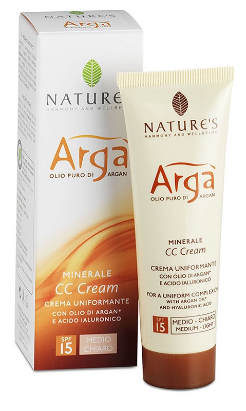 ARGA' CC CREAM VISO MEDIO CHIARA 50 ML NATURE'S - Farmacia Mastrangelo 