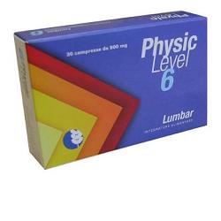 PHYSIC LEVEL 6 LUMBAR 30 COMPRESSE 800 MG - Farmacia Mastrangelo 