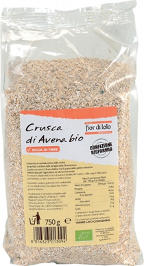CRUSCA DI AVENA BIO 750 G - Farmacia Mastrangelo 