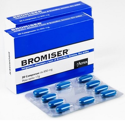 BROMISER 20 COMPRESSE 850 MG - Farmacia Mastrangelo 