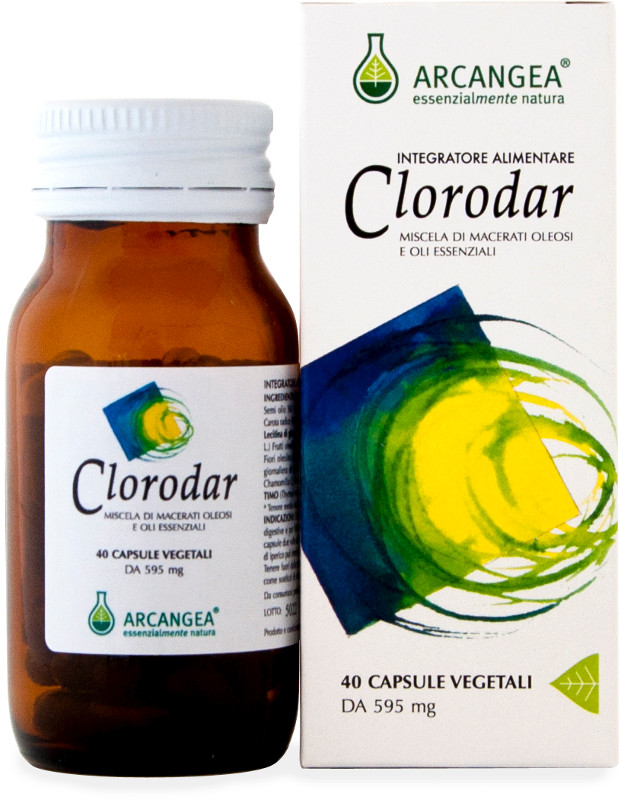 CLORODAR 40 CAPSULE VEGETALI - Farmacia Mastrangelo 