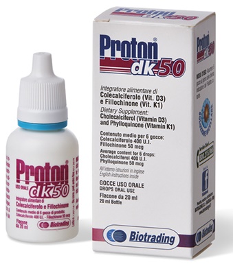 PROTON DK 50 GOCCE 20 ML - Farmacia Mastrangelo 