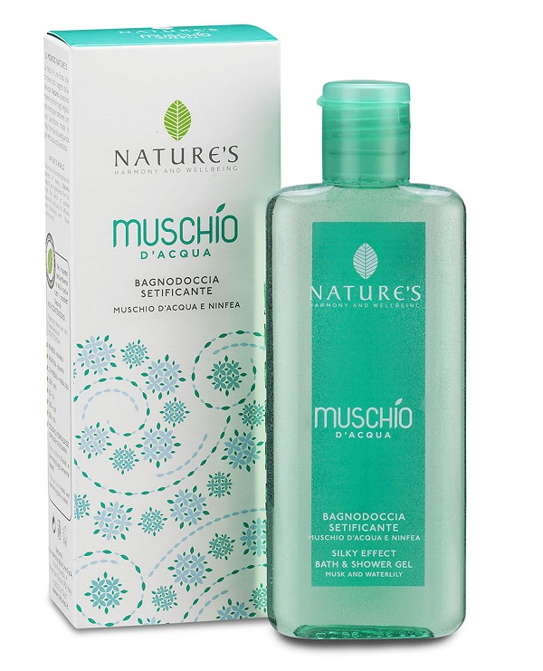 NATURE'S MUSCHIO D'ACQUA BAGNODOCCIA SETIFICANTE 200 ML - Farmacia Mastrangelo 