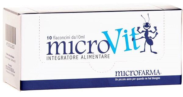 MICROVIT 10 FLACONCINI DA 10 ML - Farmacia Mastrangelo 