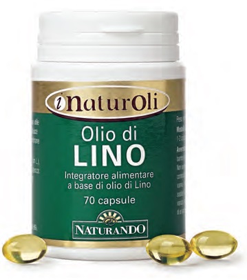 NATUROLI OLIO DI LINO 70 CAPSULE MOLLI - Farmacia Mastrangelo 