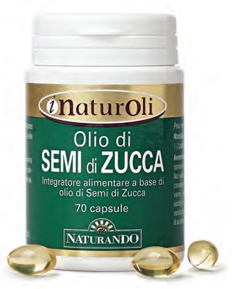 NATUROLI OLIO DI SEMI DI ZUCCA 70 SOFTGEL - Farmacia Mastrangelo 