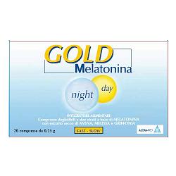 MELATONINA GOLD HTP 1MG 20 COMPRESSE - Farmacia Mastrangelo 