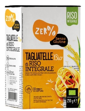 ZERO% GLUTINE TAGLIATELLE A NIDO DI RISO INTEGRALE SENZA GLUTINE BIO 250 G - Farmacia Mastrangelo 