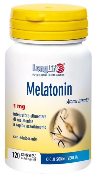 LONGLIFE MELATONIN 1 MG 120 COMPRESSE - Farmacia Mastrangelo 