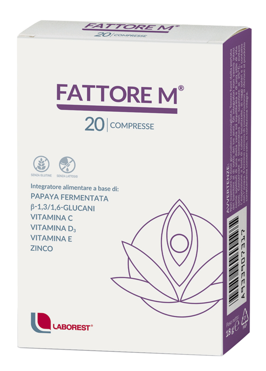 FATTORE M 20 COMPRESSE - Farmacia Mastrangelo 