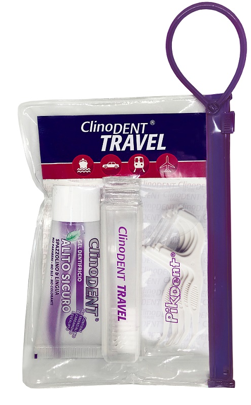 CLINODENT TRAVEL KIT - Farmacia Mastrangelo 
