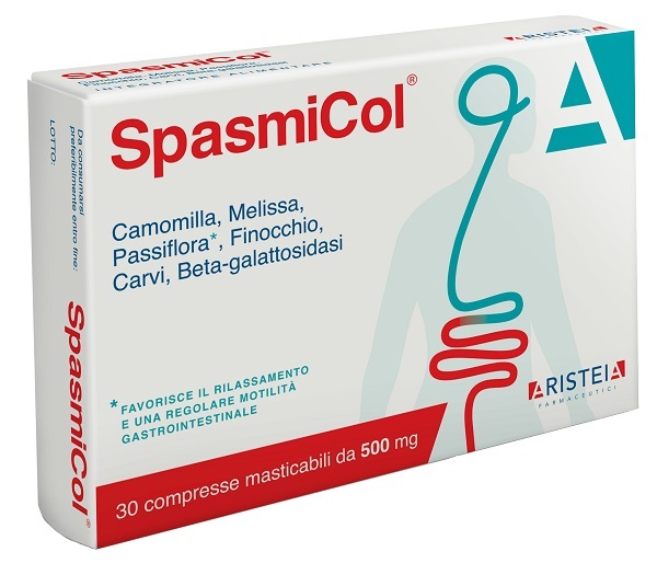 SPASMICOL 30 COMPRESSE MASTICABILI 500 MG - Farmacia Mastrangelo 