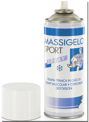 GHIACCIO ISTANTANEO MASSIGELO SPORT BOMBOLETTA SPRAY 400ML - Farmacia Mastrangelo 