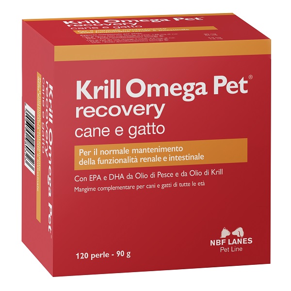 KRILL OMEGA PET RECOVERY BLISTER 120 PERLE - Farmacia Mastrangelo 