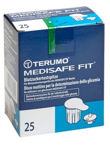DISCO PER LA DETERMINAZIONE DELLA GLICEMIA MEDISAFE FIT 25 PEZZI - Farmacia Mastrangelo 