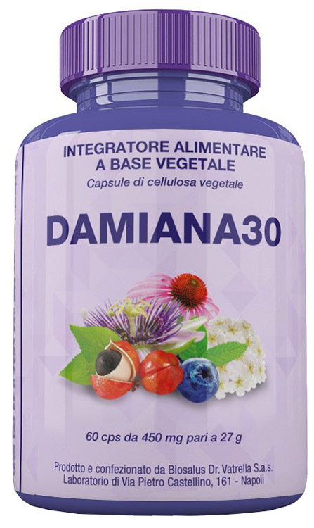 DAMIANA30 60 CAPSULE 27 GRAMMI - Farmacia Mastrangelo 