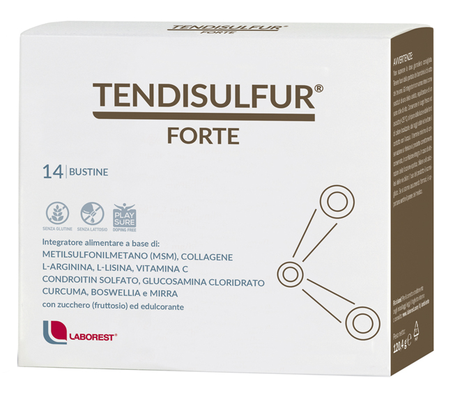 TENDISULFUR FORTE 14 BUSTE 119 G - Farmacia Mastrangelo 