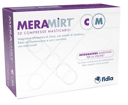 MERAMIRT CM 30 COMPRESSE MASTICABILI - Farmacia Mastrangelo 