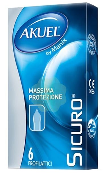 PROFILATTICO ANSELL BY MANIX SICURO B 6 PEZZI - Farmacia Mastrangelo 