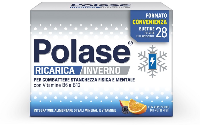 POLASE RICARICA INVERNO 28 BUSTINE DI POLVERE EFFERVESCENTE - Farmacia Mastrangelo 