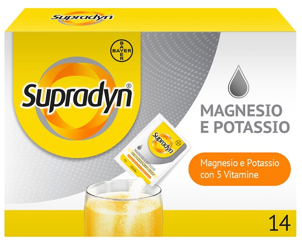 SUPRADYN MAGNESIO POTASSIO SENZA ZUCCHERO 14 BUSTINE 4 G - Farmacia Mastrangelo 