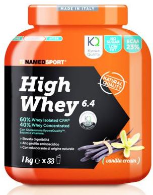 HIGH WHEY VANILLA CREAM 1 KG - Farmacia Mastrangelo 