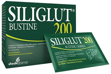SILIGLUT 200 20 BUSTINE IN ASTUCCIO 60 G - Farmacia Mastrangelo 