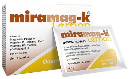 MIRAMAG-K LEMON 20 BUSTINE IN ASTUCCIO 92 G - Farmacia Mastrangelo 