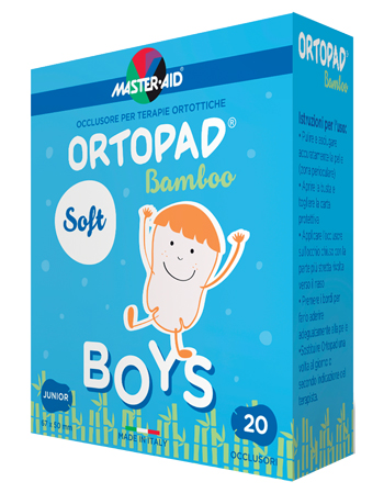 CEROTTO OCULARE PER ORTOTTICA ORTOPAD SOFT BOYS JUNIOR 20 PEZZI - Farmacia Mastrangelo 