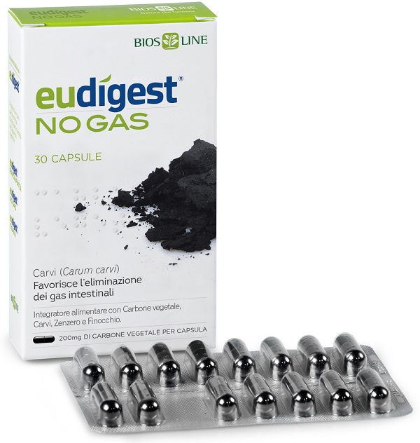 EUDIGEST NO GAS 30 CAPSULE VEGETALI - Farmacia Mastrangelo 