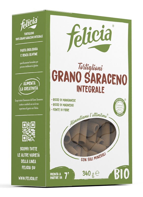 FELICIA BIO SARACENO TORTIGLIONI 340 G - Farmacia Mastrangelo 