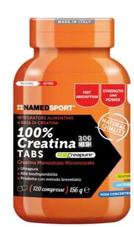 CREATINA 100% 120 COMPRESSE - Farmacia Mastrangelo 