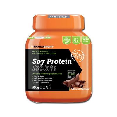SOY PROTEIN ISOLATE DELICIOUS CHOCOLATE POLVERE 500 G - Farmacia Mastrangelo 