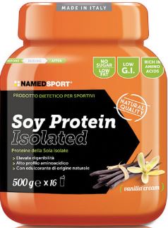 SOY PROTEIN ISOLATE VANILLA CREAM POLVERE 500 G - Farmacia Mastrangelo 